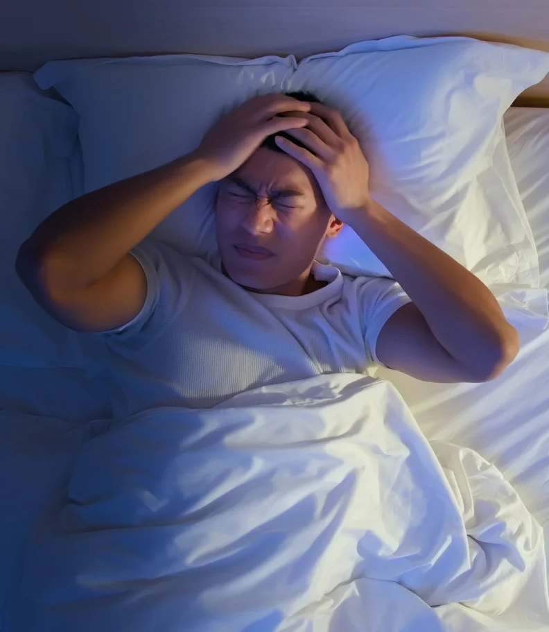 man experiencing headaches in Glenside PA